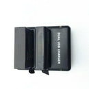 Dual Rechargeable  Dock For Gopro Hero4 GO4 Action Camera Battery