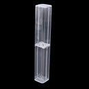 1pc Manual Acrylic Microblading Permanent Tattoo Pen Box Holder Transparent 3C