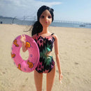 5Set Popular Summer Beach Siamese One-piece Swimsuit Swimwear Bikini Bathing