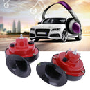 12V 110DB Loud Cars Dual-tone Snail Electric Air Horn Siren Universal Waterproof