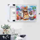 5D DIY Full Drill Diamond Painting Cross Stitch Embroidery Wall Art (Cat02)