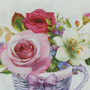 20pcs flower paper napkins food festive party tissue napkins decoupage decor FT