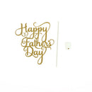 Happy Father's Day Cake Flags For Thanksgiving Day Father Birthday Party DecorME