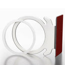 Stainless Steel Wall Mounted Hair Dryer & Straighteners Holder Storage