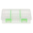 ABS 6 Compartments Fishing Tackle Box Accessories Lures Baits Storage Case