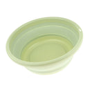 Collapsible Wash Basin Folding Wash Basin for Fishing Camping 20cm Green