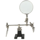 Auxiliary Alligator Clip Desktop Magnifier Magnifying Glasses Jewelry Repair