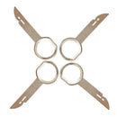 Hand Tool Set 4pcs Car Stereo Radio Removal Remove Tool 4 Keys For Audi For