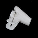 1Pcs White 2m PE Cable Tidy Wire Storage Cable Organizer Spiral Zip Wrap
