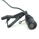 Lavalier Lapel Microphone Clip-on Omni-directional Condenser Mic for GoPro