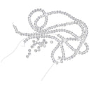 200 Clear Crystal Quartz Faceted Rondelle Beads 4mm