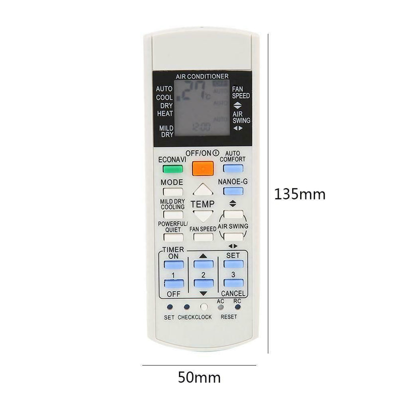 Air Conditioner Remote Controller for Panasonic A75C3208 A75C3706 A75C3708 SN9F