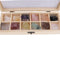 Rock and Mineral Collection 12-piece in Wooden Box, Rock Samples for Science