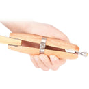 Wood Jewelers Ring Clamp Wood Jewelry Vise Tool Holder Hold Rings Fixed Clip&+