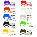 Full Housing Button Case Mod Kit Replacement for Xbox 360 Controller Clear