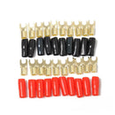 10 Pairs 8 AWG Fork Terminals Wire Cable Connectors Corrosion Resistant
