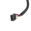 Computer Cable USB 3.0 20Pin Header Male to USB 2.0 9Pin Female Adapter Cable LJ