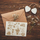 Christmas Transparent Stamp Clear Seal for DIY Scrapbooking Card Decorative