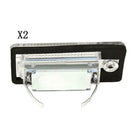1 Pair LED Car License Plate Lights Lamps for Audi A3 A4 B6 B7 A6 A8 Q7 A5