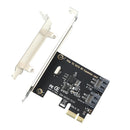 PC PCI-E 1x/4x/8x/16x PCI Express To 2 Port SATA 3.0 6Gbps Expansion Card Board