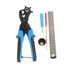 7Pcs Leather Craft Punching Belt Puncher Belt Stitching Pliers Perforator H