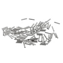 200 Pieces Crimping Loop Sleeve Various Sizes from 1.0mm - 2.0mm 1.2x8mm