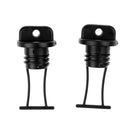 4Pcs 5.5cm Black Plastic Hull Drain Plug Universal for Kayaks Canoes Boats