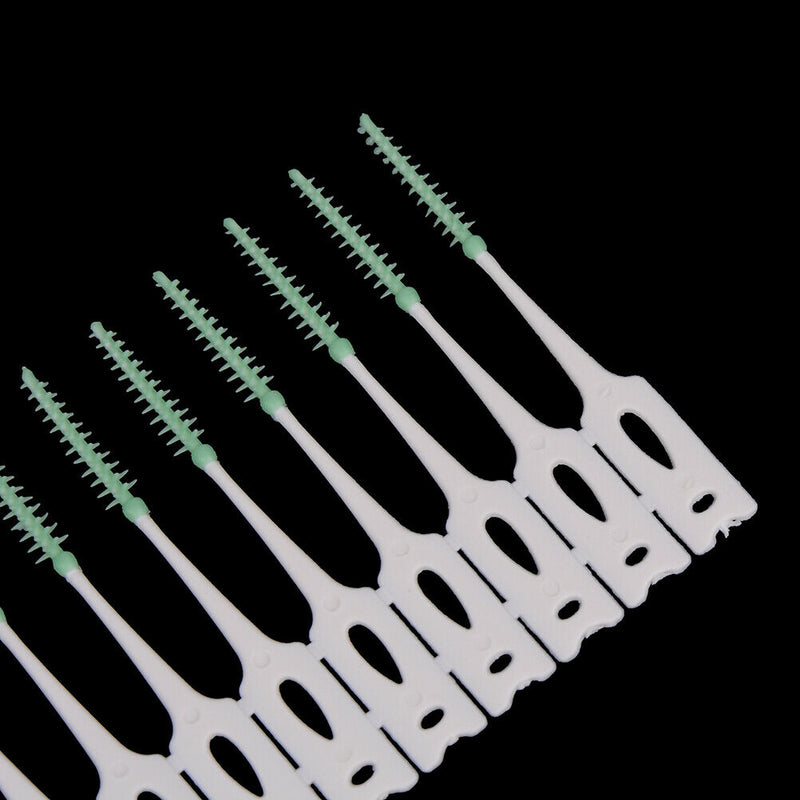 40pcs/2box pro dental oral care interdental brush floss toothpick clean toot BX