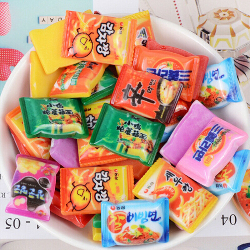 10pcs Simulation Instant noodles Pretend Food Toys DIY Accessories FT
