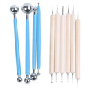 10 Piece Dotting Tools Ball Styluses for Mandala Rock Painting, Pottery Cla