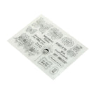 Transparent Clear Silicone Stamps owl for DIY Scrapbooking Card Making LJ