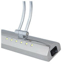 7W Dual Light Source LED Mirror Light Stainless Steel Bathroom Light Cabine