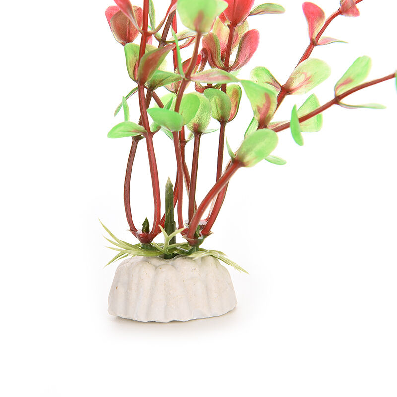 Aquarium Fish Tank Plastic Green Plant Underwater Ornament Decor DecorationNewOS