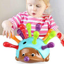 Multi-Skills Hedgehog Toys DIY Colorful Insert Hedgehog Children Gift Puzzl G8S7