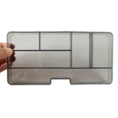 Plastic Dual Layer Waterproof Fishing Tackle Box Bag Lures Bait Storage Case Set