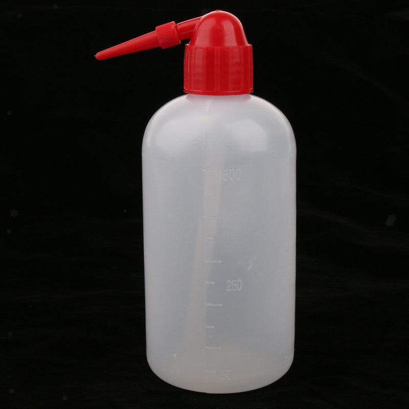 500ml Laboratory Tattoo Wash Squeeze Bottle & Graduation, Food Grade Plastic