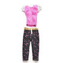 2 Pcs/set Fashion Outfit Clothes for s Cute Capri Pants Short Sleeve gg