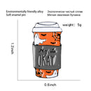 Creative Drink Cup Enamel Badge Brooch Lapel Shirt Collar Pins (Style 2) A
