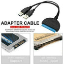 SATA to USB 3.0 2.5"/3.5" HDD SSD Hard Drive Converter Cable Line Adapter USA