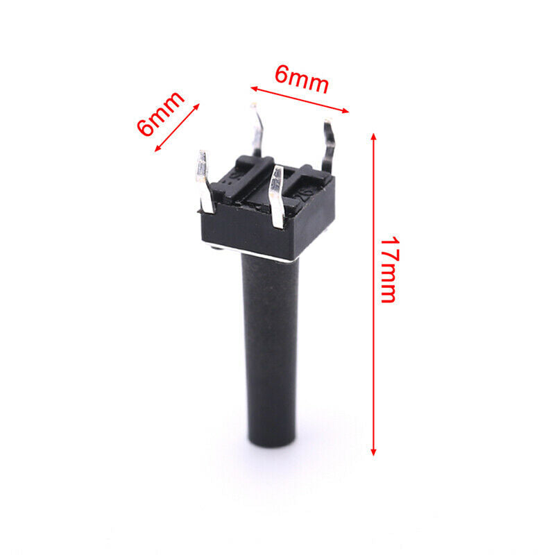6*6*17 Light Micro Touch Switch Set Push Button Switch  DIY Tool AccessorieSEAU