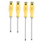 Slotted Phillips Screwdriver Set, 4 Pieces