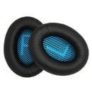 Soft Memory Foam Black Soft Protein Leather Headphone Cushion Pads Earpads Cover