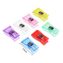 20pcs Multicolor Student Axe Plastic Clip Replace Pin for Sewing DIY Crafts