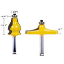 Woodworking Cutter Tool Handrail Router Bit 8mm Shank