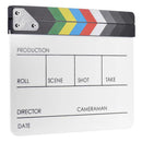Acrylic Colorful Director Video Scene Clapperboard Clapper Board Cut Prop