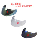 Full Face Motorcycle Motorbike Visor Helmets Lens Shield for