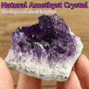 Amethyst Geode Druzy Crystal Quartz Cluster Natural Specimen 15-25g Pretty N3L5