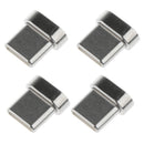 4 Pieces Elough E04 Magnetic Tips USB Typec C Head Converter Charge Adapter