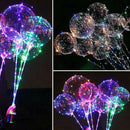 Transparent Bubble Balloon Luminous LED Balloon For Wedding Birthday Party DKC