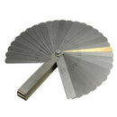 32 Blades Combination Feeler Gauge Metric Imperial Gapped Filler Measure